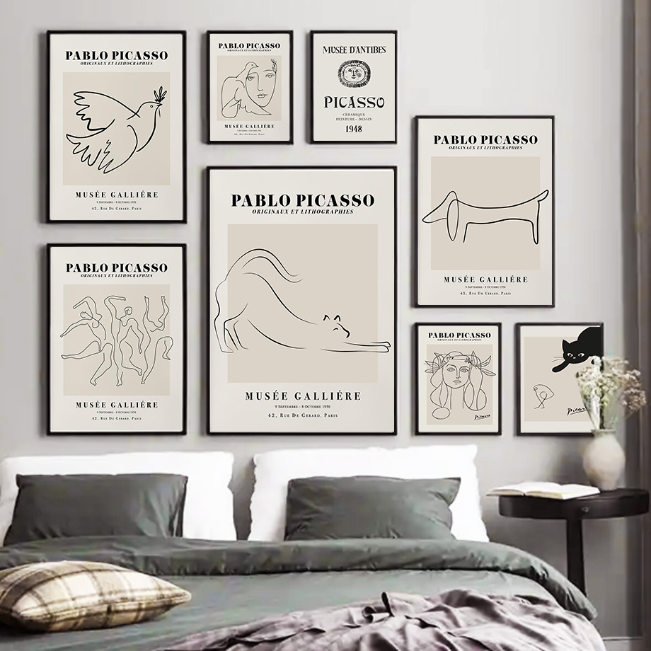 Home Decor Exhibition - Picasso – affiches et imprimés abstraits