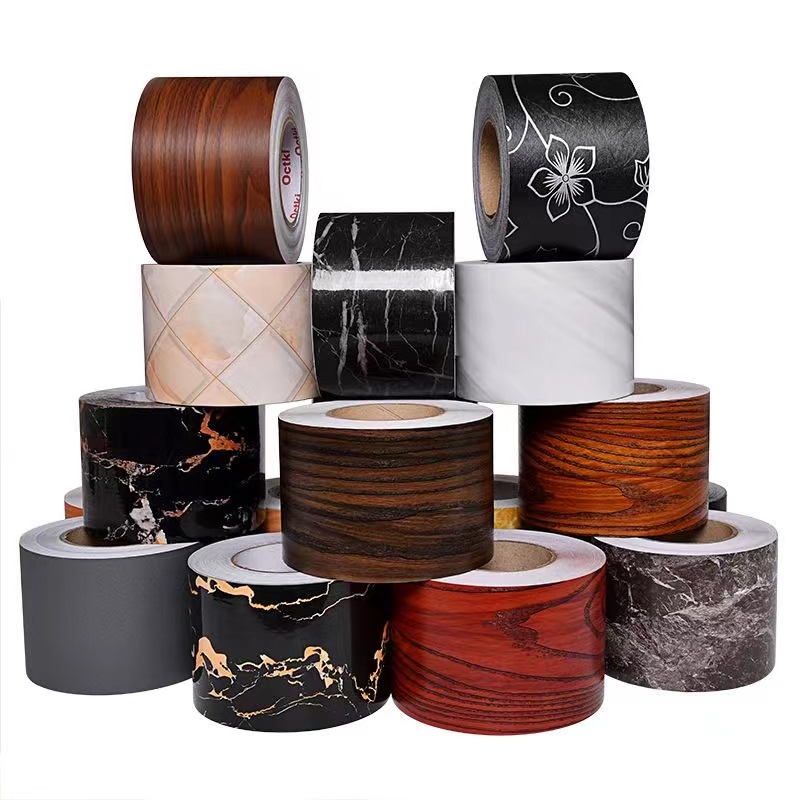 Home Decor Vinyl Flooring - Autocollant de plinthe auto-adhésif imperméable en