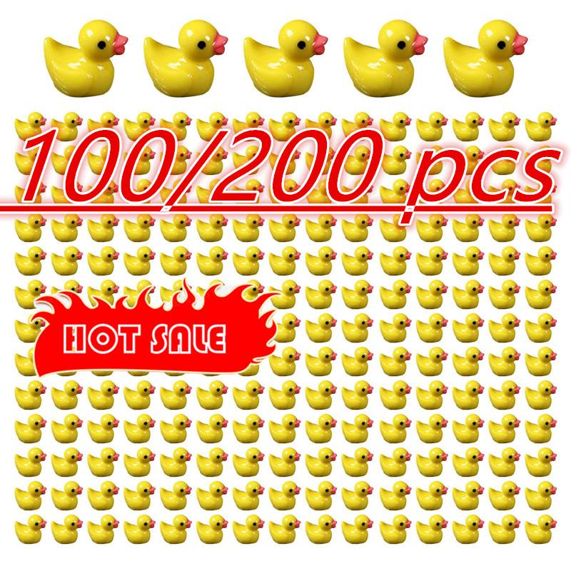 Home Decor Ikea - Figurines miniatures de canard jaune, 100/200