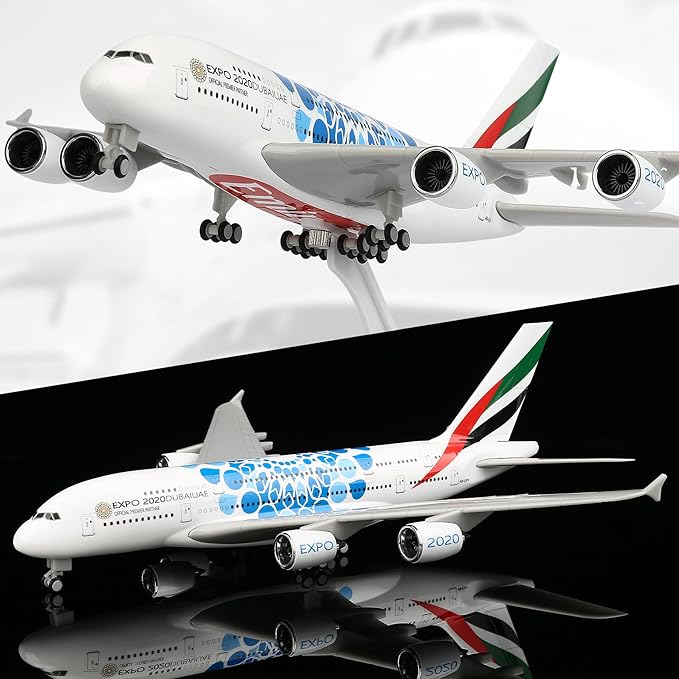 Home Decor Uae - Modèle d'avion en résine moulée sous