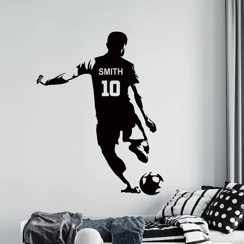 Home Decor Vinyl Flooring - Autocollant mural personnalisé avec nom et