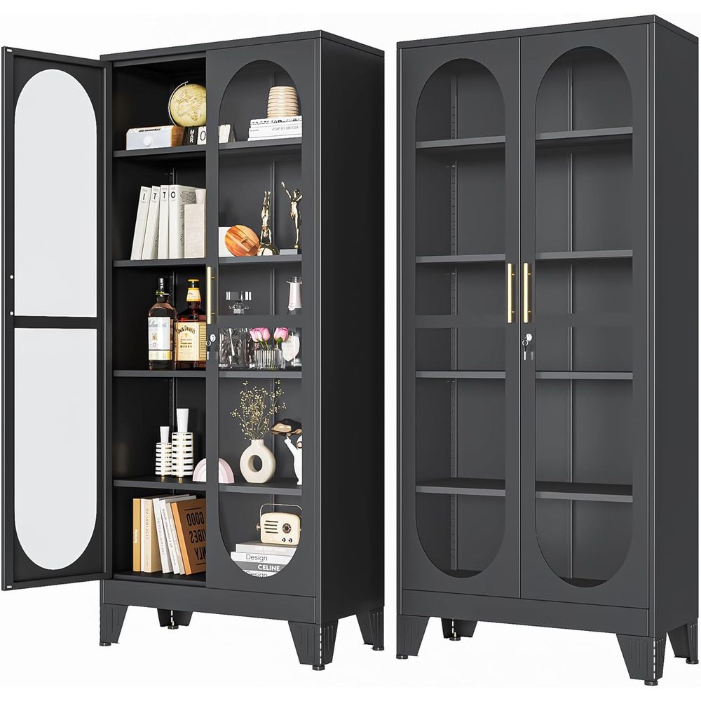 H&M Home Decor - Vitrine de présentation verrouillable de 71