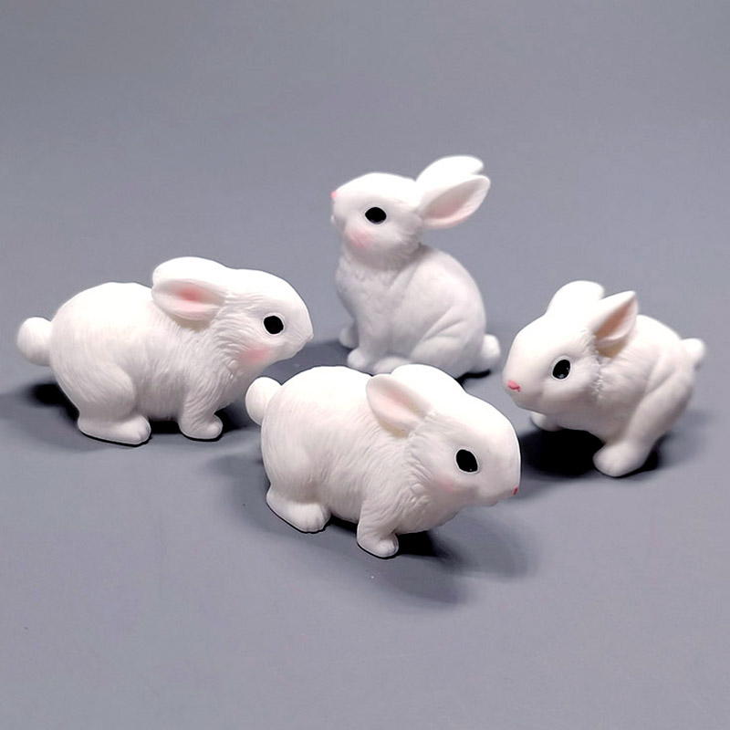 Home Decor Ikea - Lapins Blancs Artificiels pour Décoration de