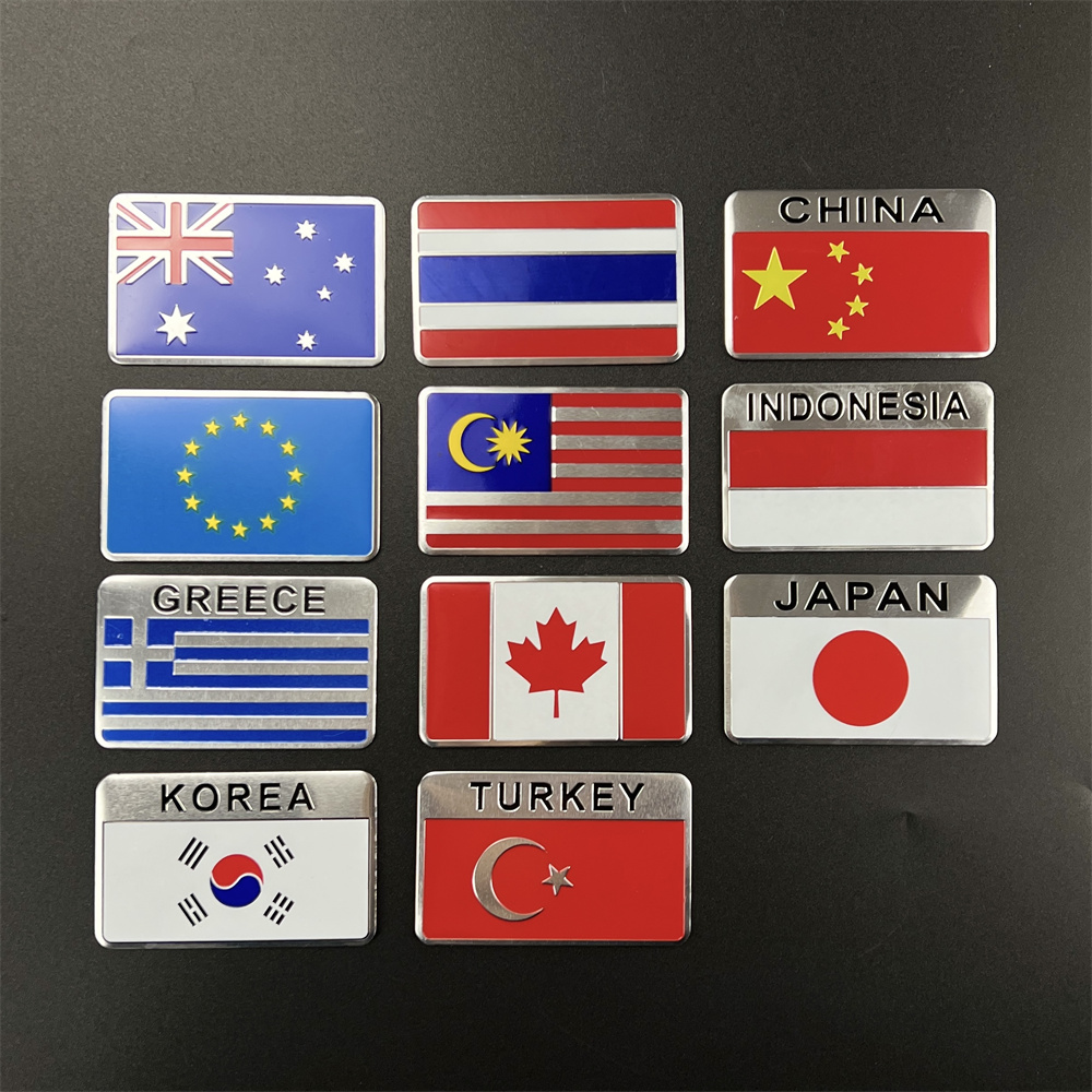 Home Decor Uae - Autocollant en aluminium Drapeau national USA