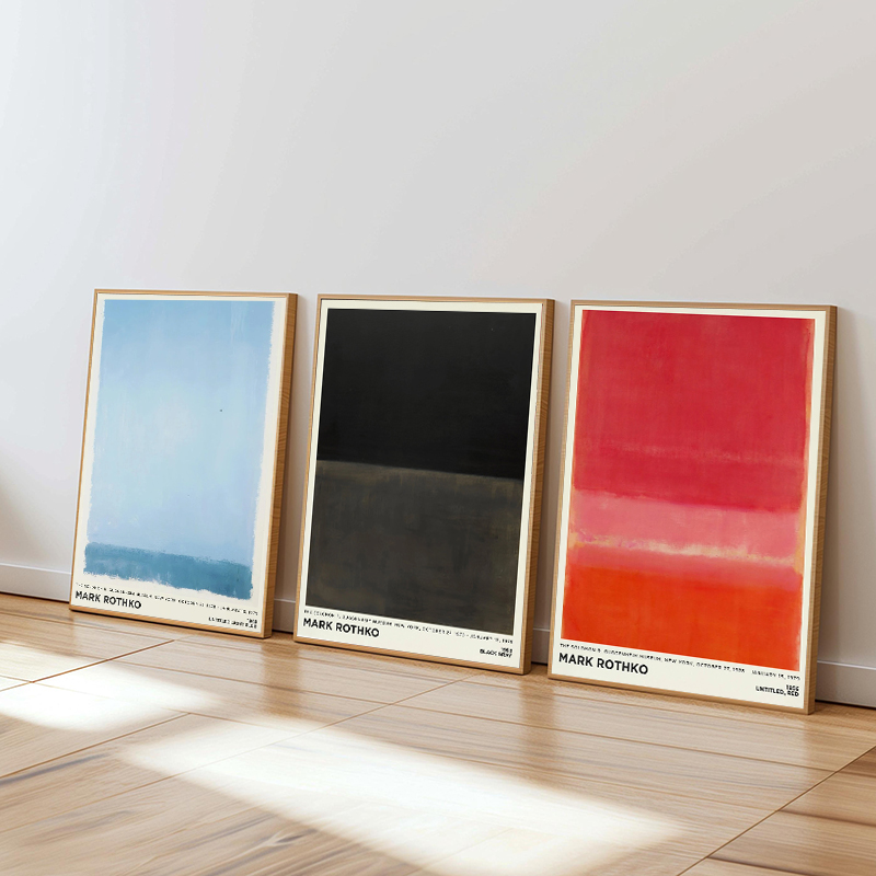 Home Decor Exhibition - Peinture sur toile vintage minimaliste Mark