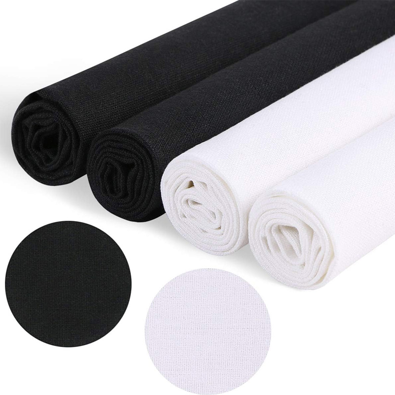 Home Decor Manufacturers - 4 pièces de tissu en lin,
