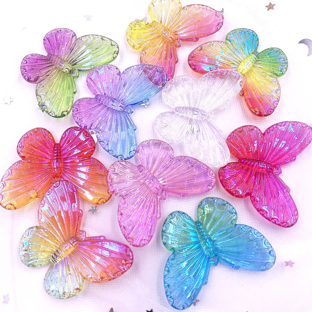 Home Decor Ikea - AB Résine Bling Coloré Clip Papillon