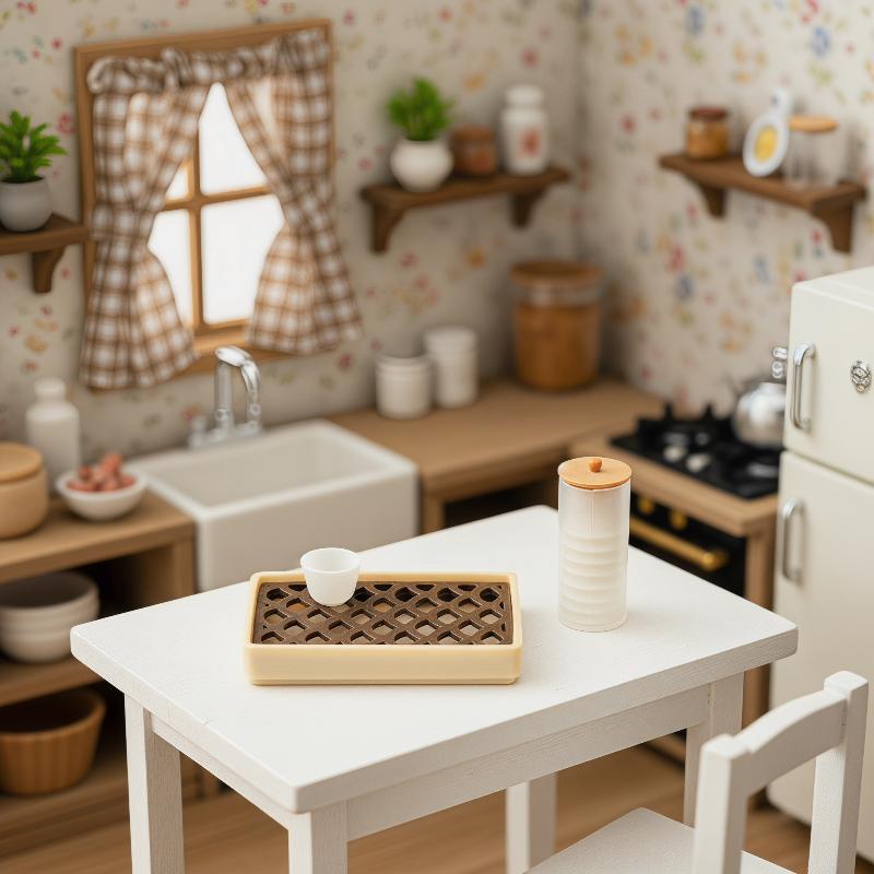Home Decor Manufacturers - Ensemble de plateau à thé miniature