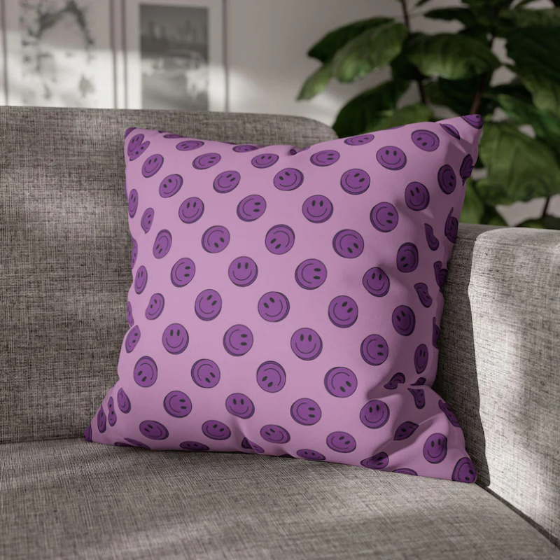 VIKAMA Housse de coussin Purpl - Home Decor Emoji avis et prix