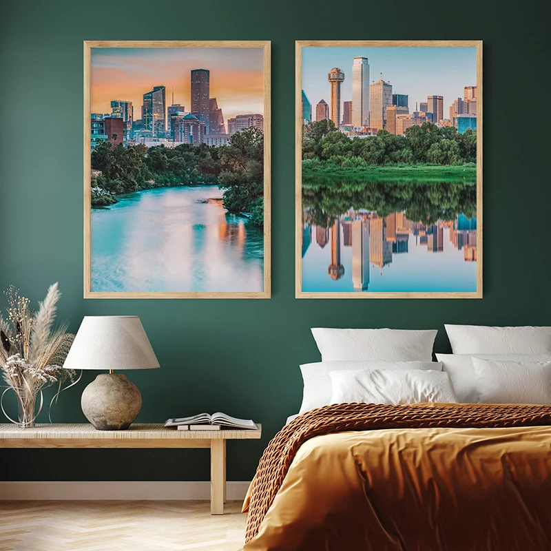 Affiche imprimée du parc Natio - Home Decor Dallas avis et prix