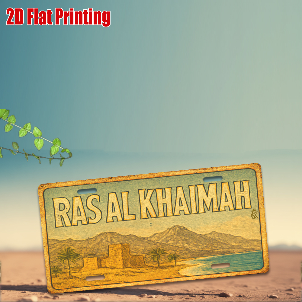 Panneau en étain Paysage côtie - Home Decor Uae avis et prix
