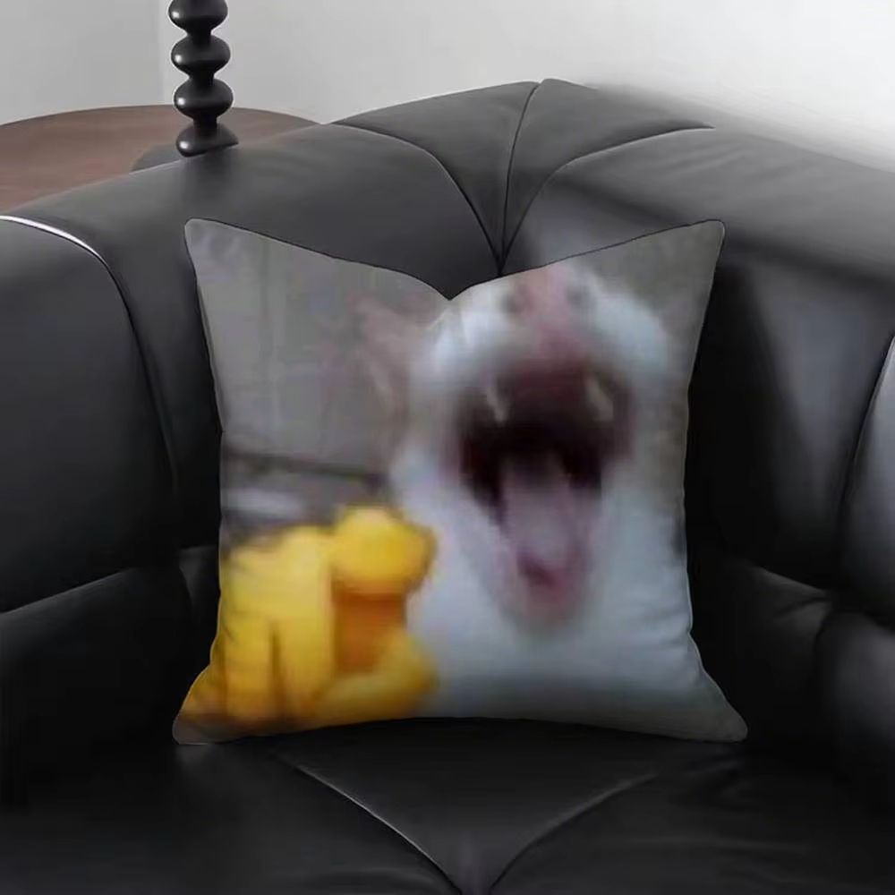 Housse de coussin chat m-meme  - Home Decor Emoji avis et prix