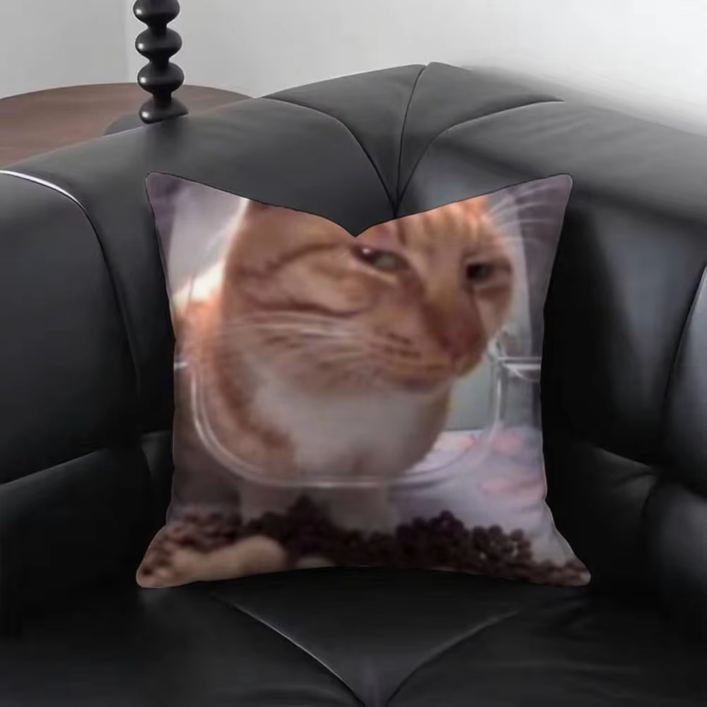 Housse de coussin chat m-meme  - Home Decor Emoji avis et prix