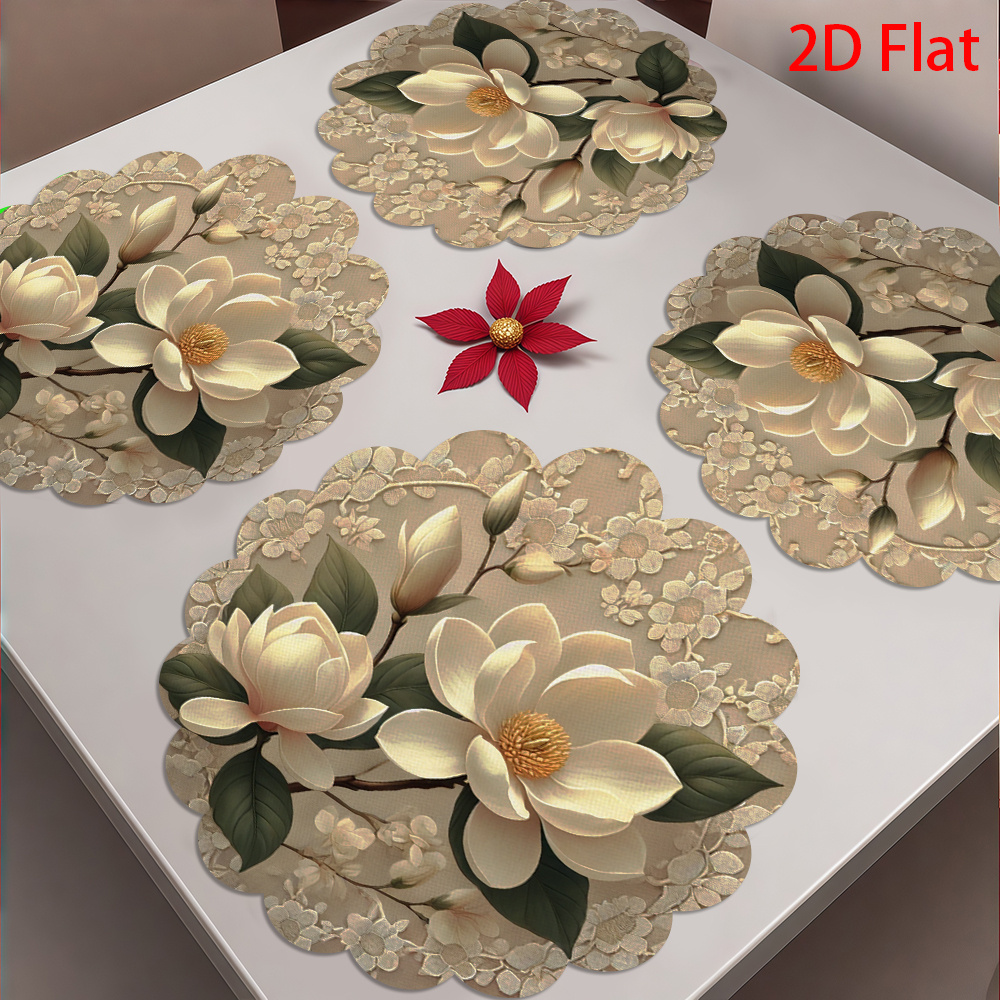 4 sets de table plats en dente - Home Decor Manufacturers avis et prix