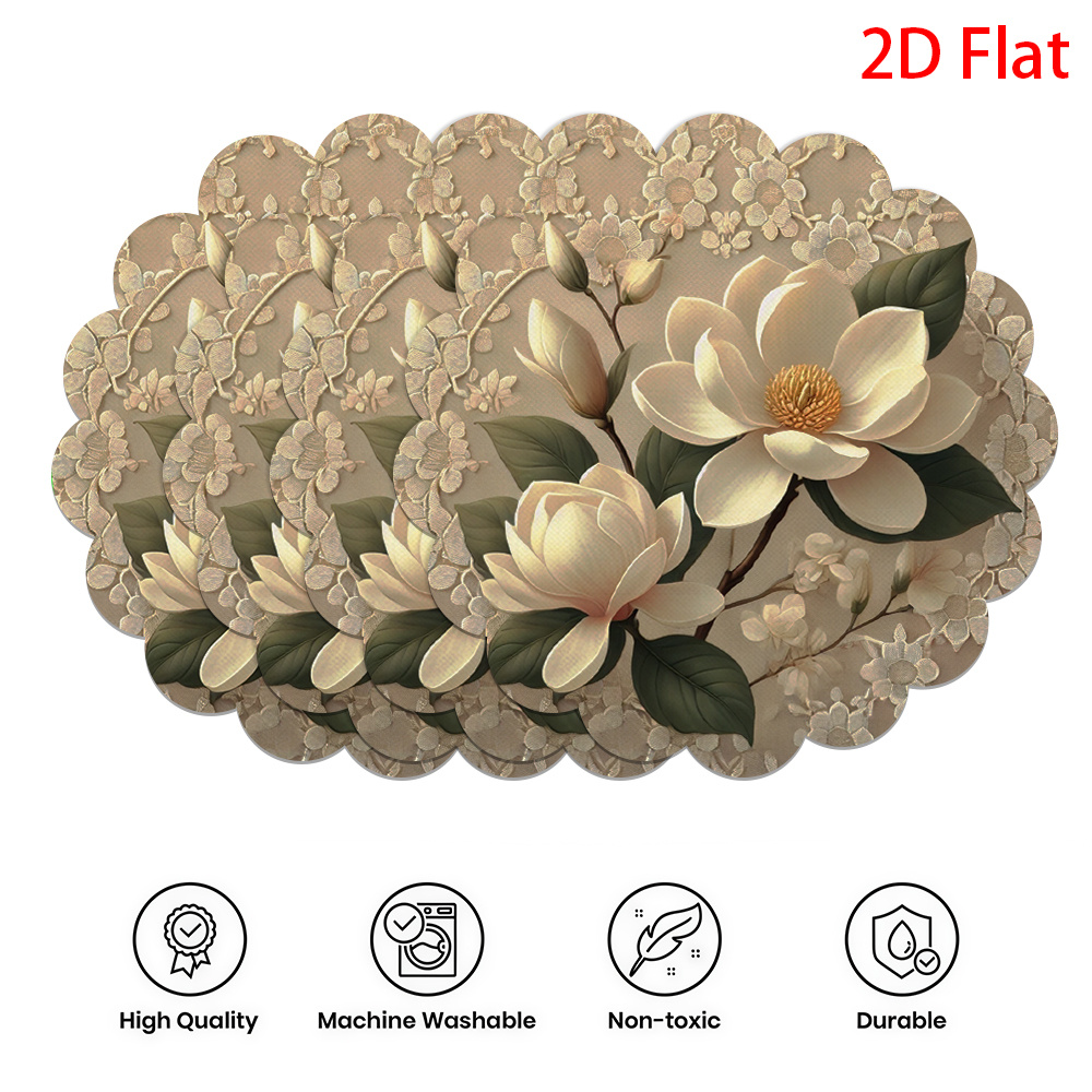 4 sets de table plats en dente - Home Decor Manufacturers avis et prix