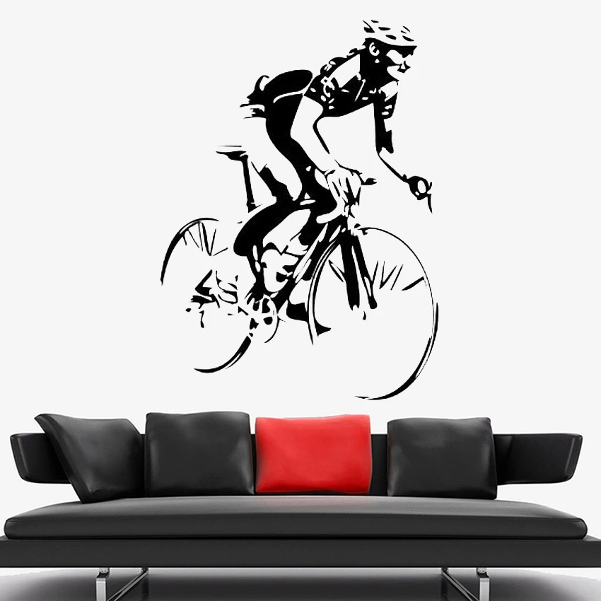 Autocollant Mural de vélo de c - Home Decor Vinyl Flooring avis et prix