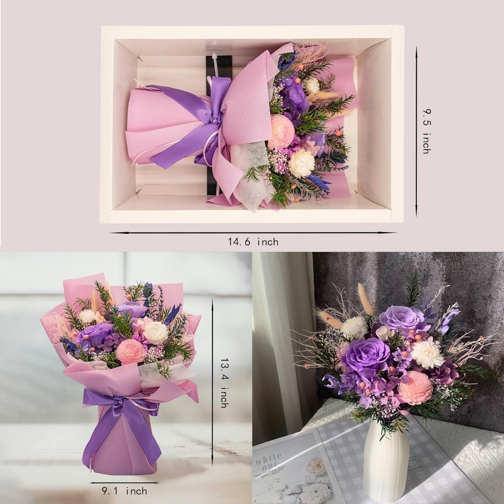 Bouquets de roses éternelles r - Home Decor Tulip avis et prix