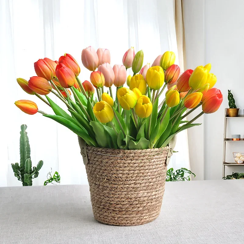 Tulipe Artificielle Tactile en - Home Decor Tulip avis et prix