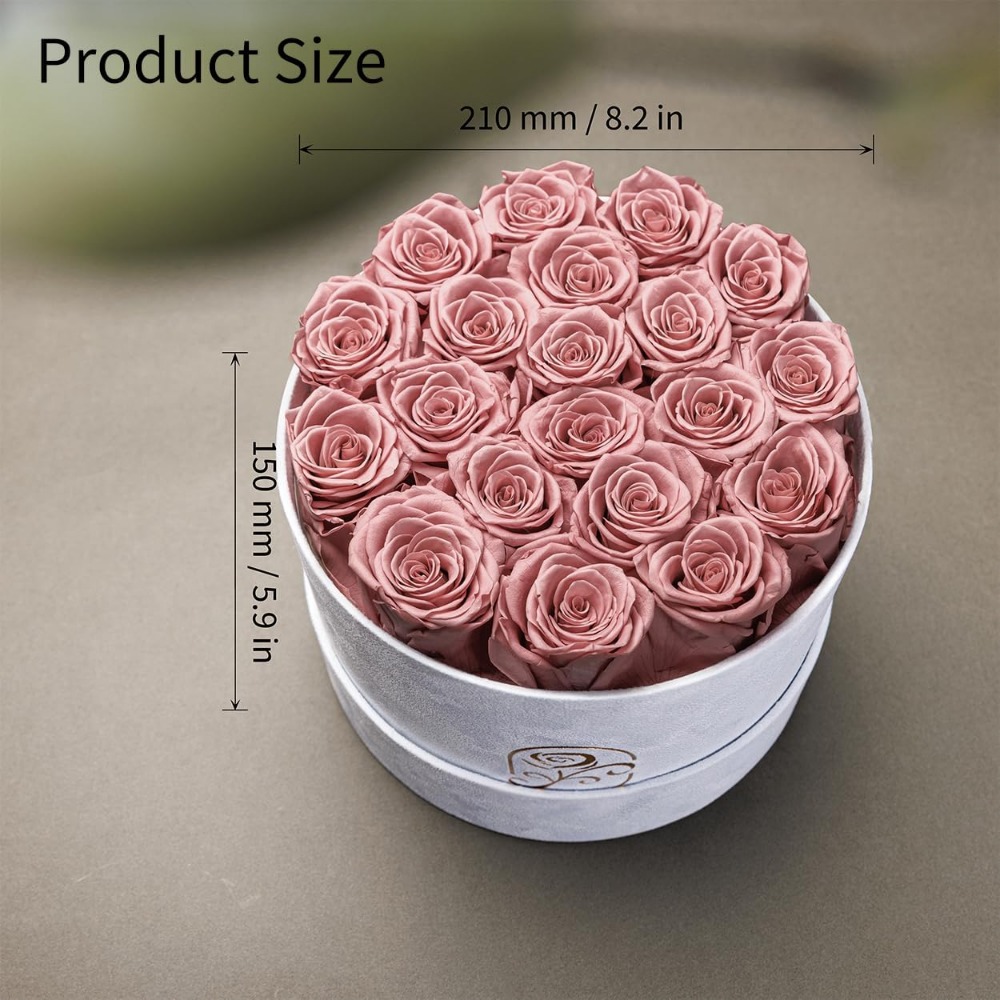 Boîte en velours de roses éter - Home Decor Tulip avis et prix