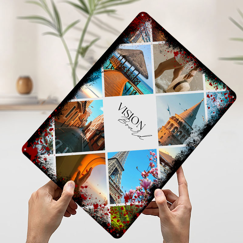 Affiche imprimée Travel Vision - Home Decor Vision Board avis et prix