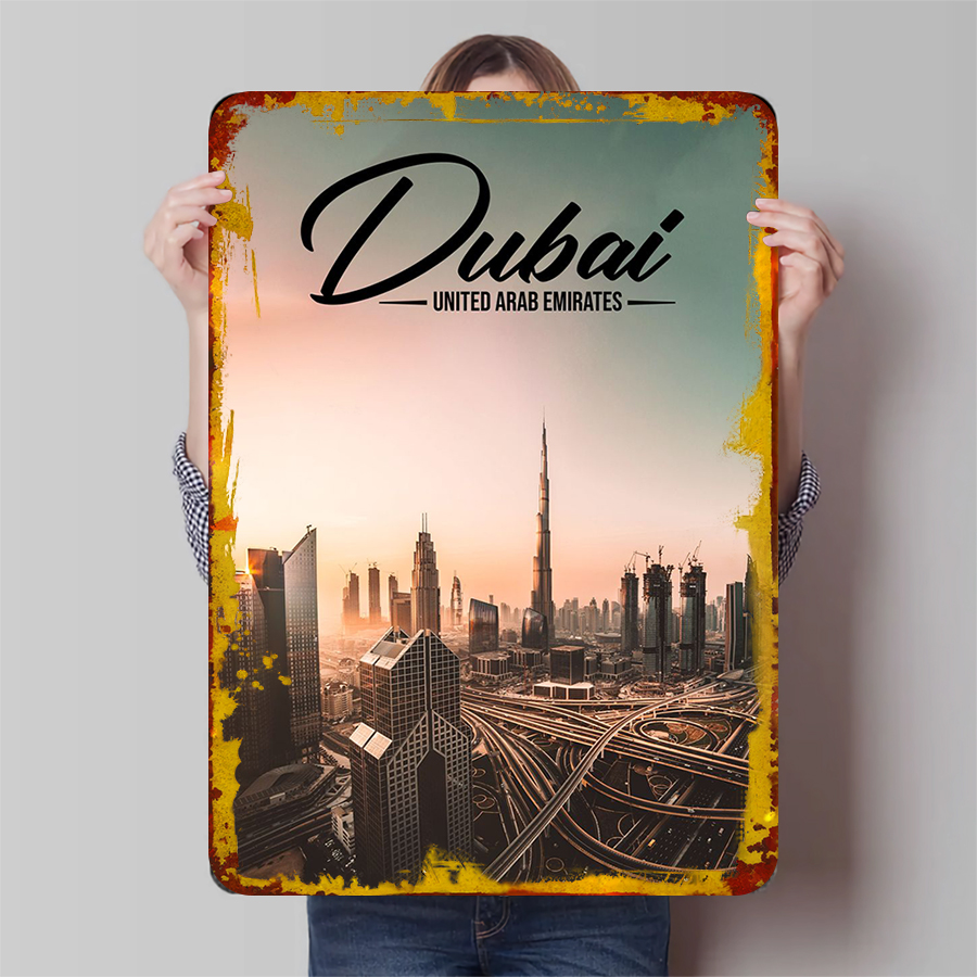 Art mural en métal de paysage  - Home Decor Uae avis et prix