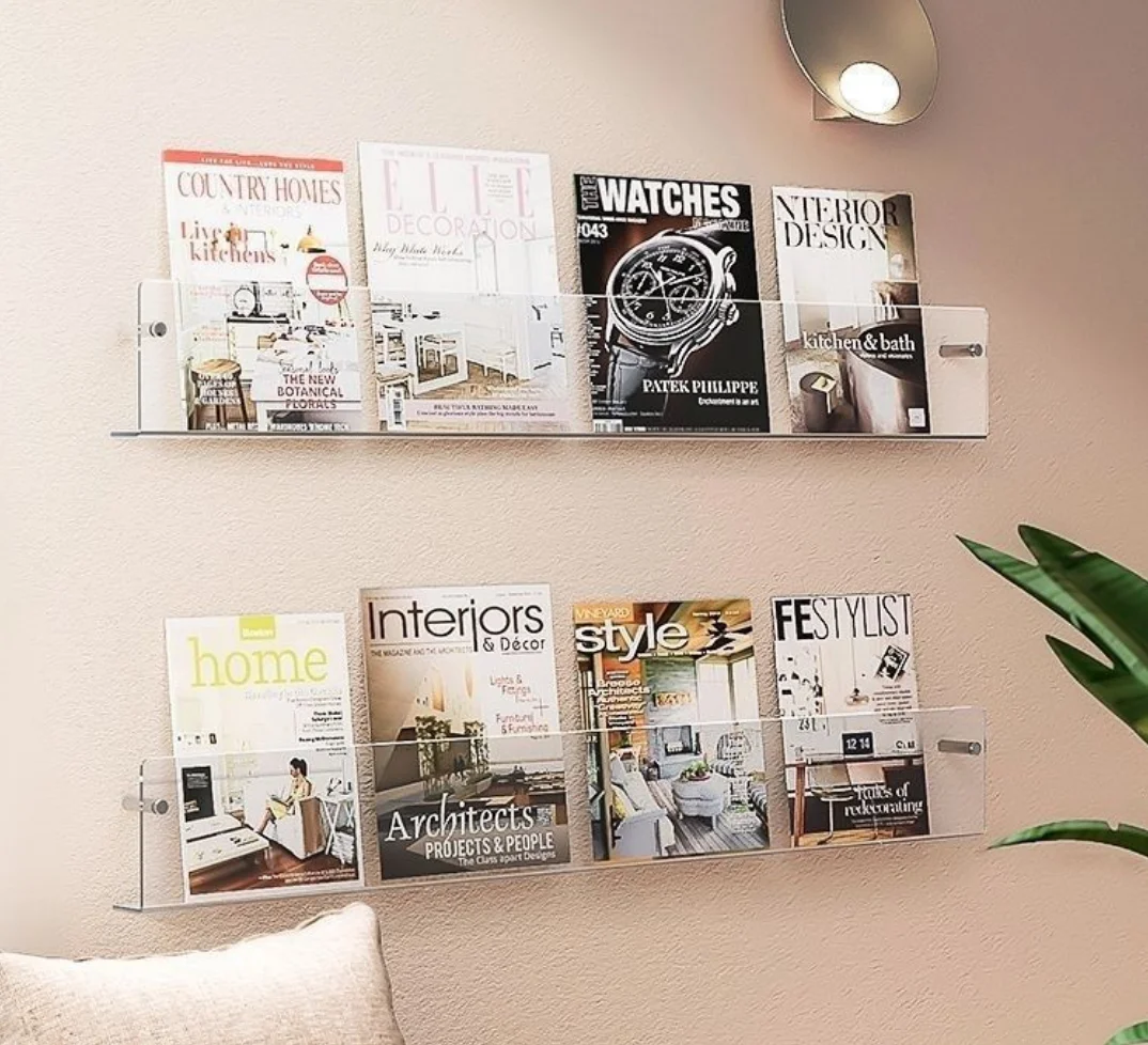 Étagère murale transparente en - Home Decor Brochure avis et prix