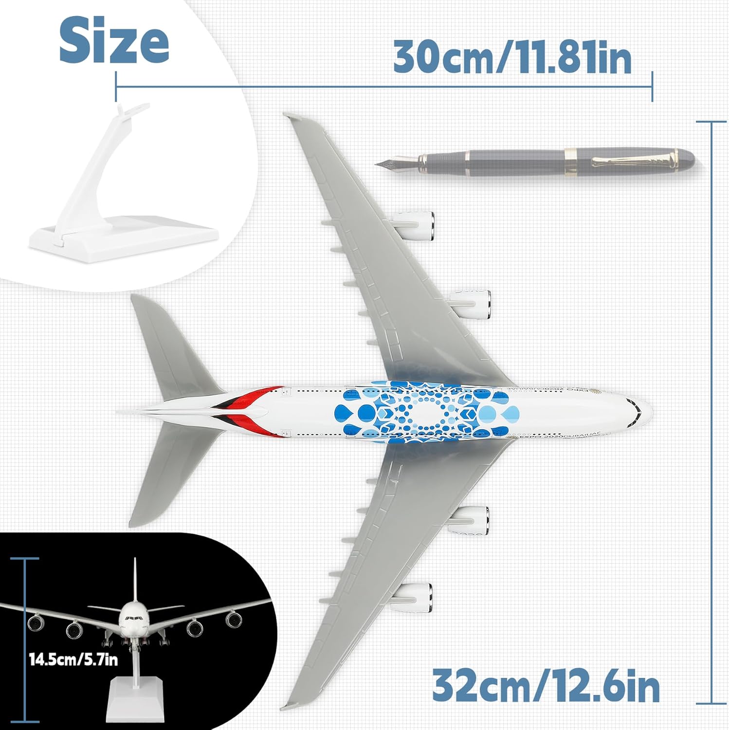 Modèle d'avion en résine moulé - Home Decor Uae avis et prix