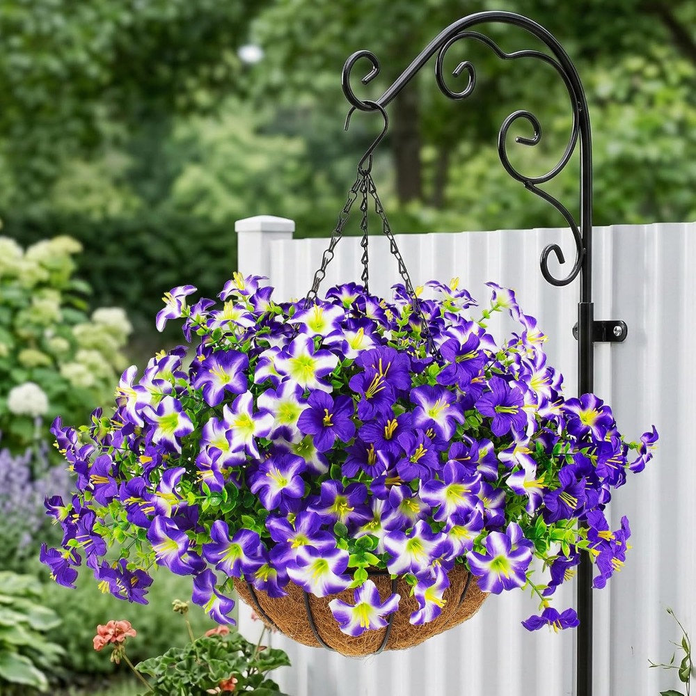 Petunias violets soyeux avec p - Home Decor Tulip avis et prix