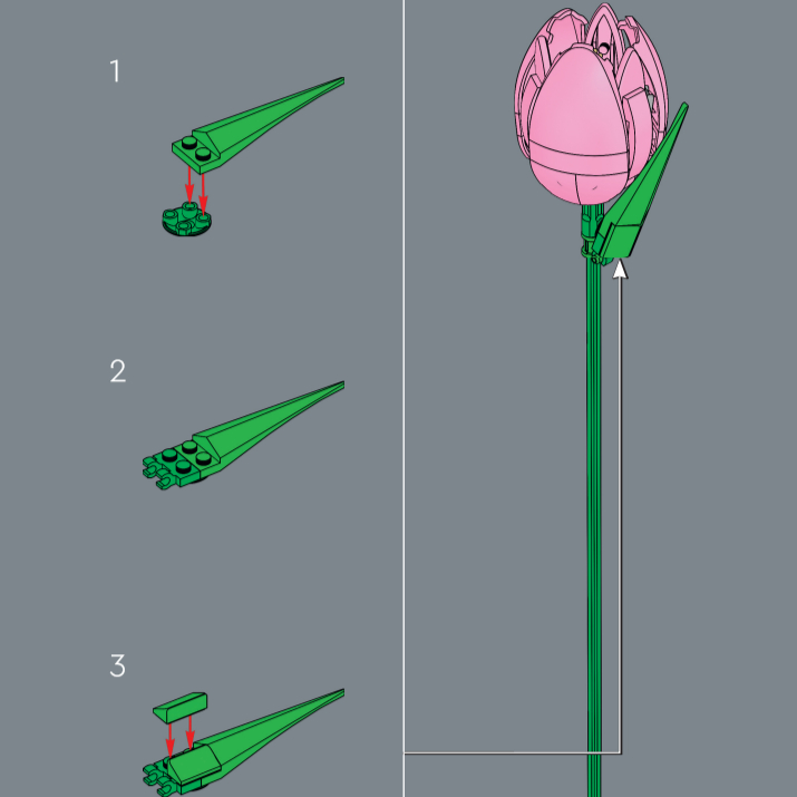Nouveau bouquet de tulipes bot - Home Decor Tulip avis et prix