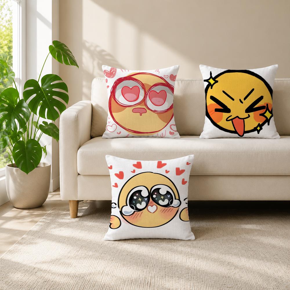 Housse de coussin jaune adorab - Home Decor Emoji avis et prix