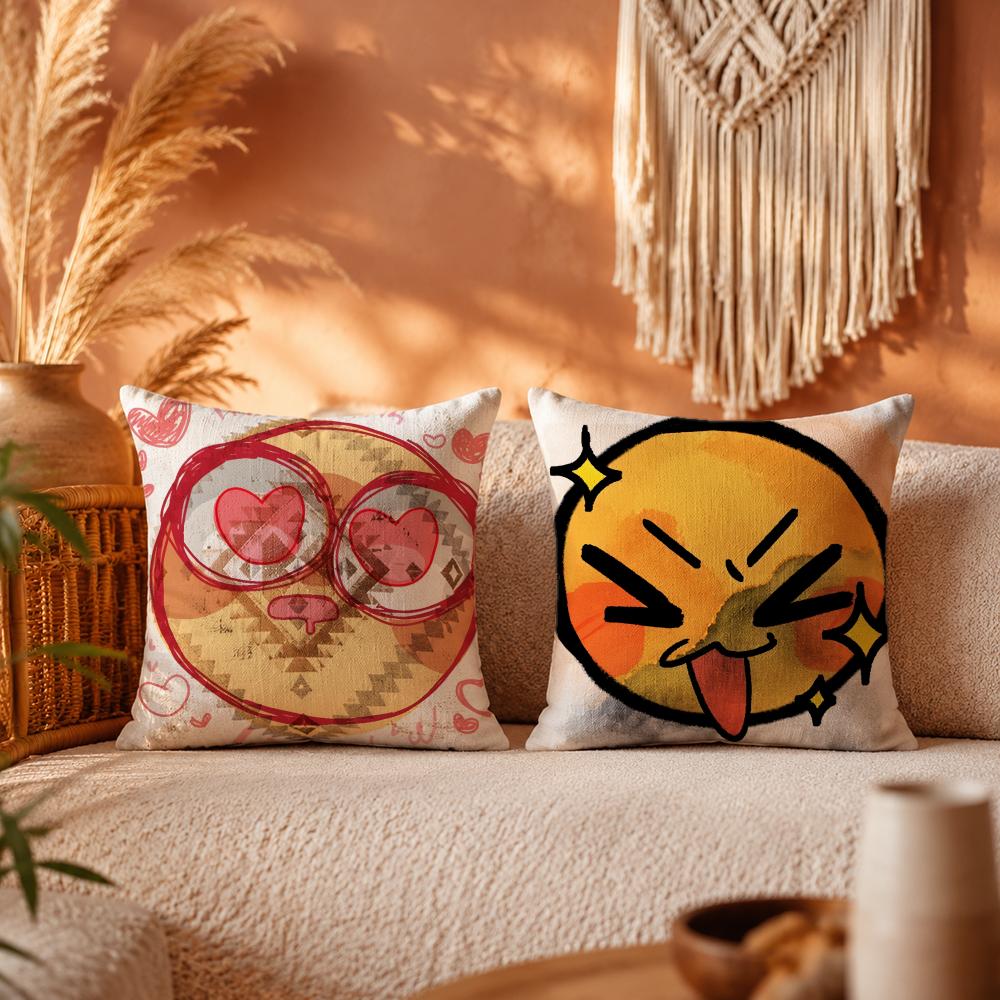 Housse de coussin jaune adorab - Home Decor Emoji avis et prix