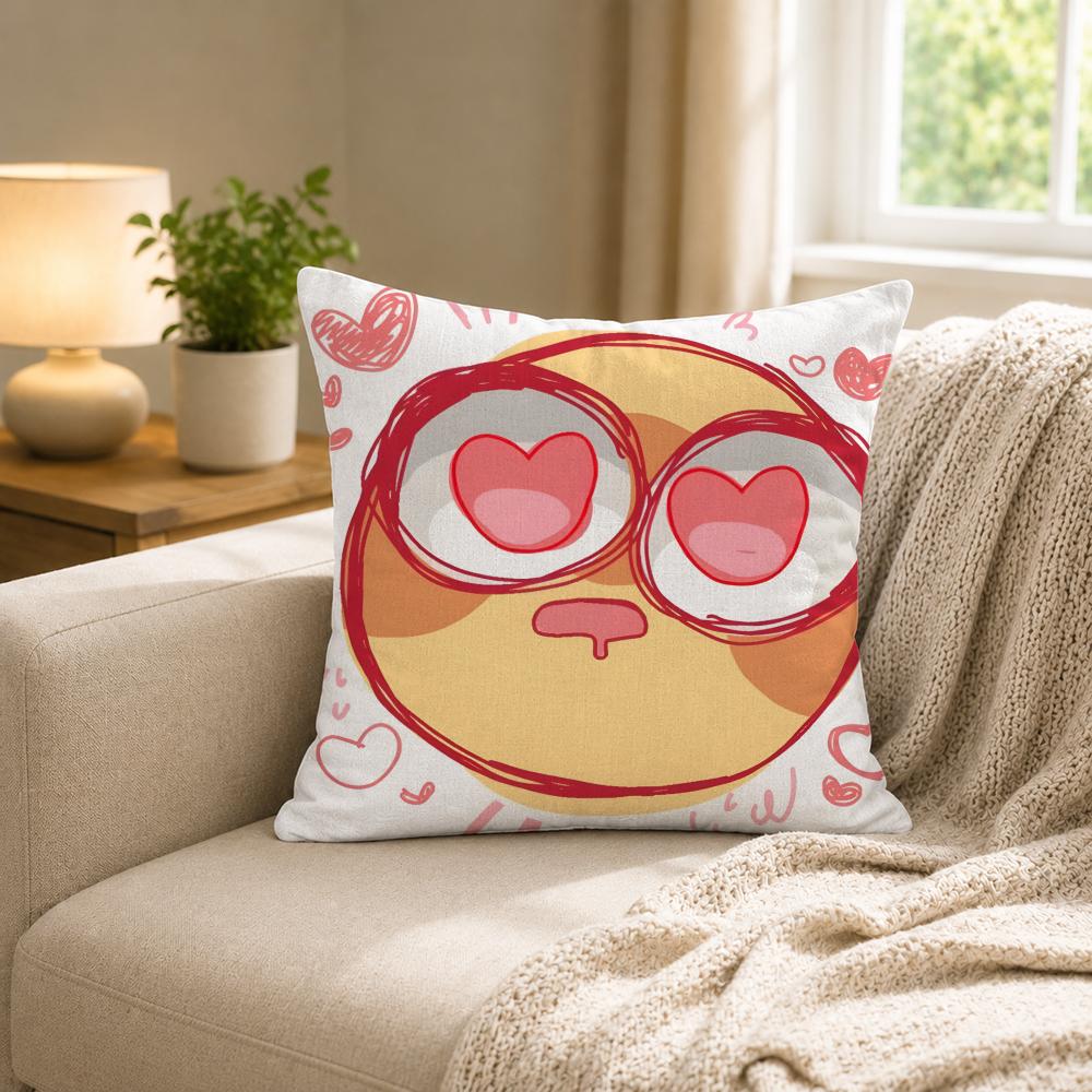 Housse de coussin jaune adorab - Home Decor Emoji avis et prix