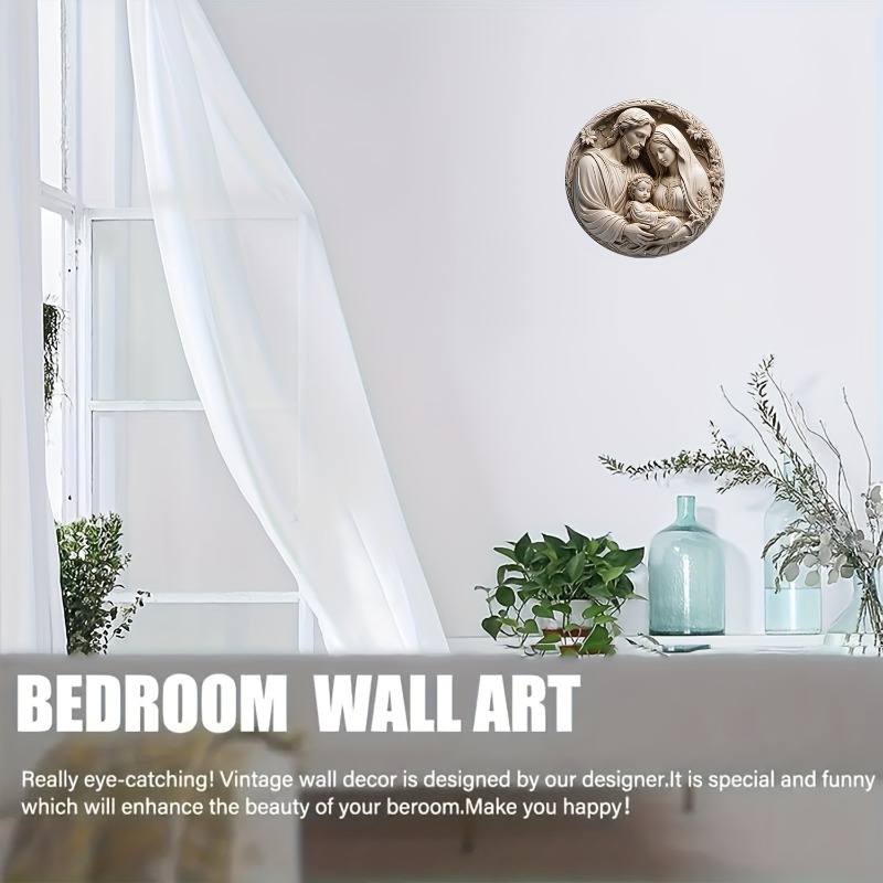 Panneau rond en aluminium 