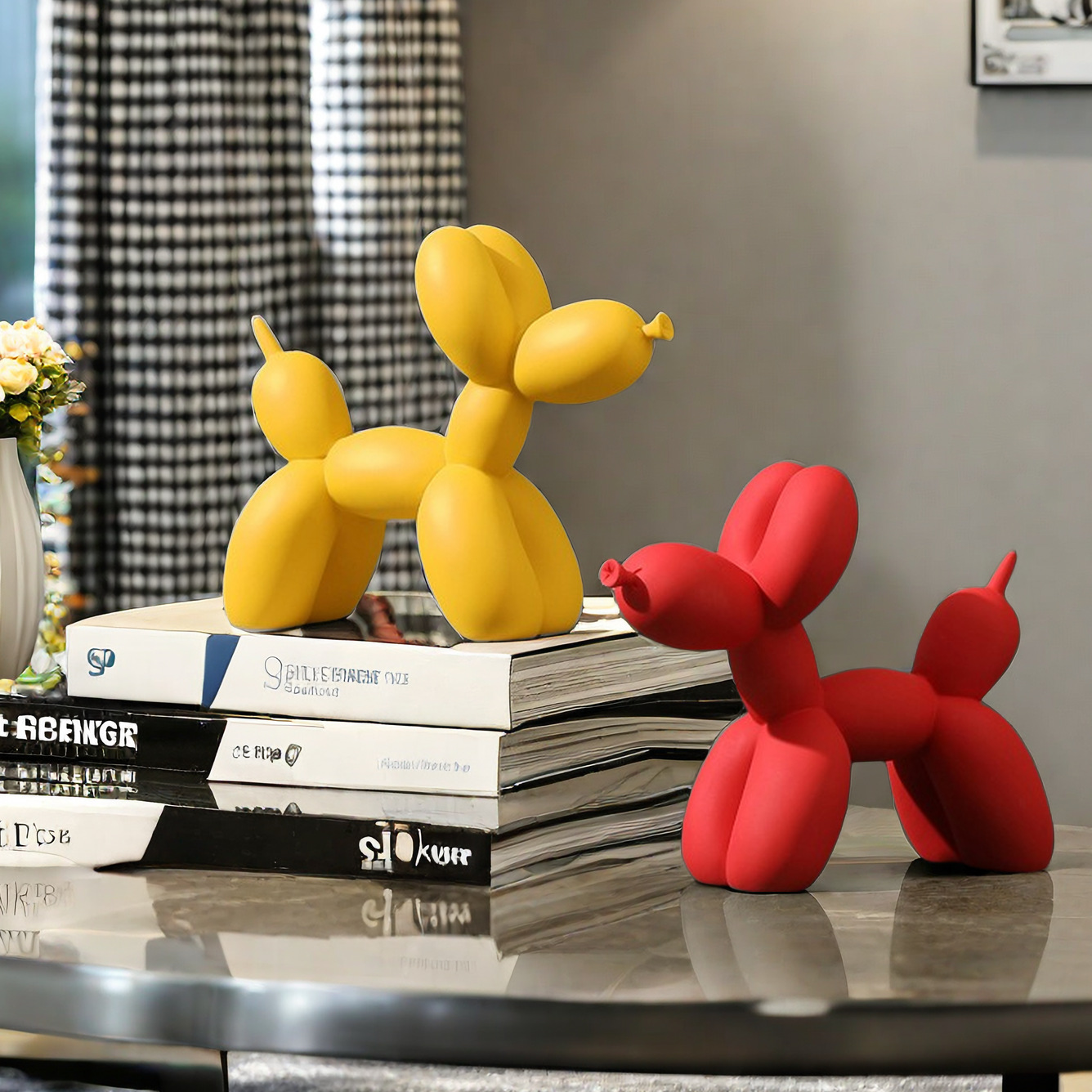 Statue de chien ballon de coul - Home Decor Exhibition avis et prix