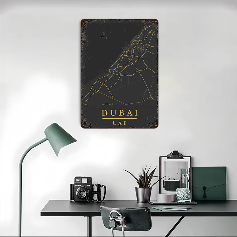 Affiche d'art imprimée avec la - Home Decor Uae avis et prix