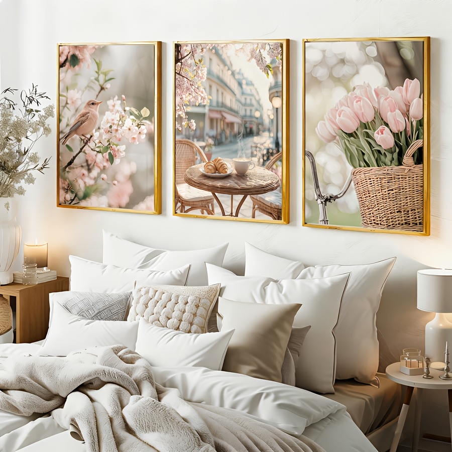 Lot de 3 tableaux sur toile im - Home Decor Tulip avis et prix