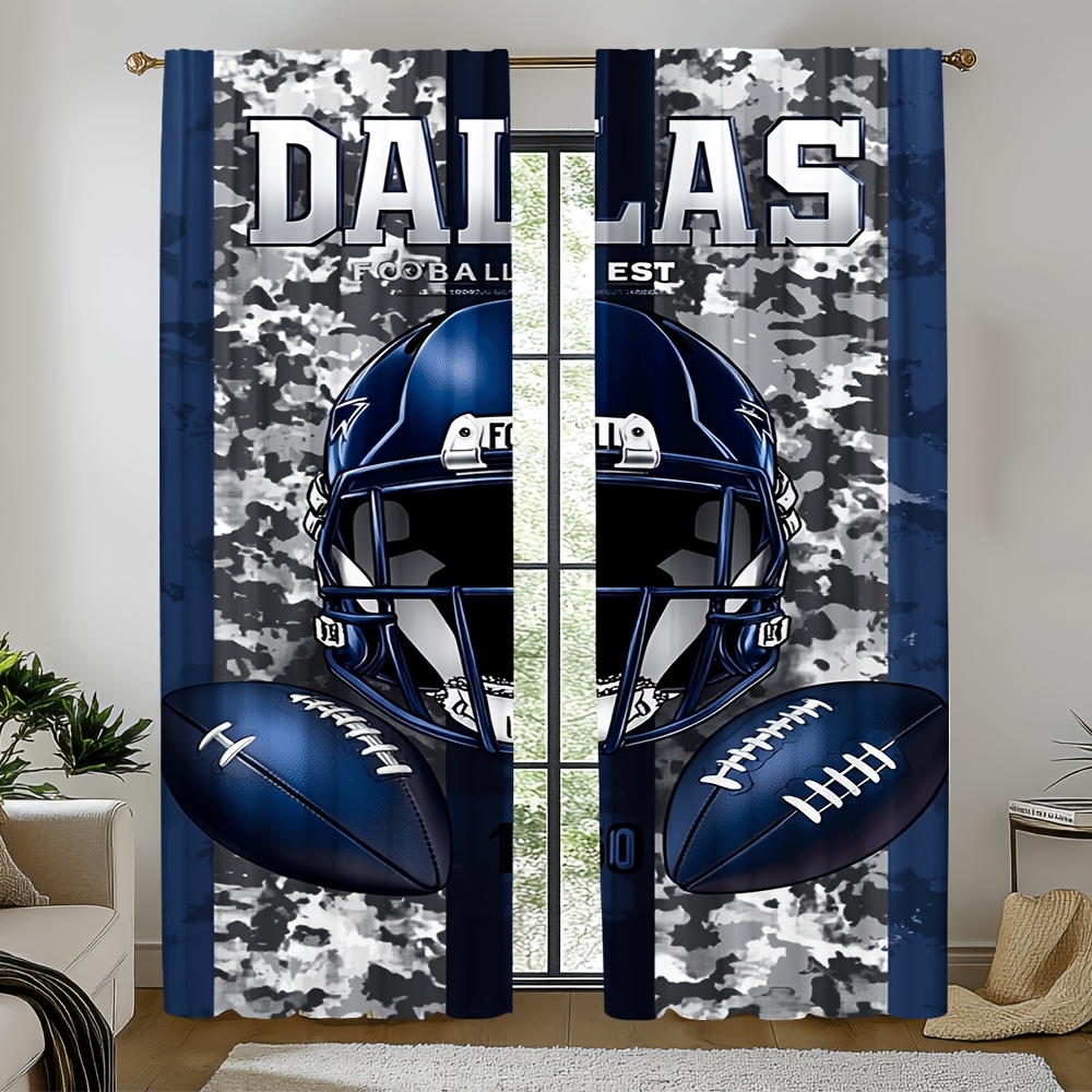 Rideaux de porte de Football D - Home Decor Dallas avis et prix