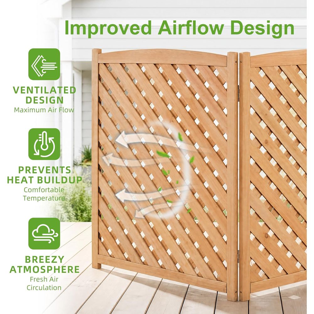 Abri extérieur 3 panneaux pour - H&M Home Decor avis et prix