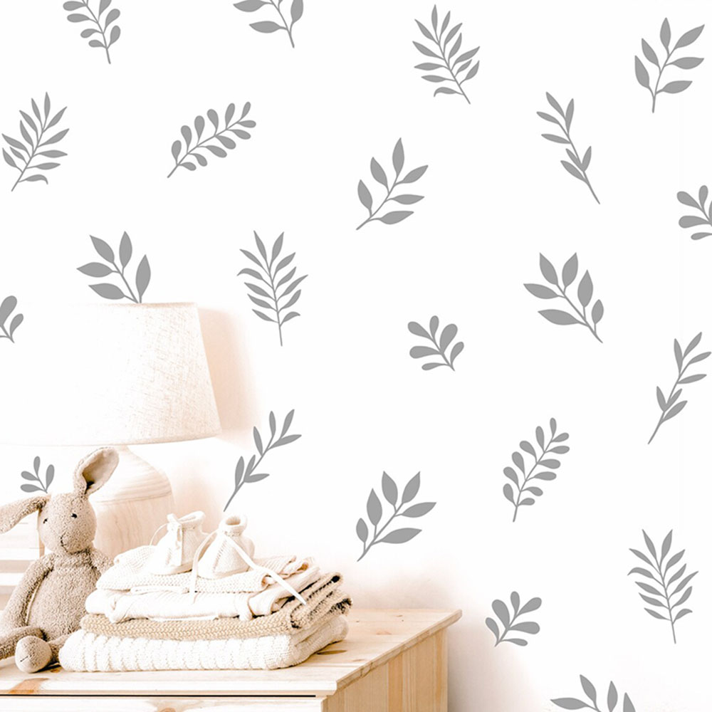 Autocollant mural botanique en - Home Decor Vinyl Flooring avis et prix