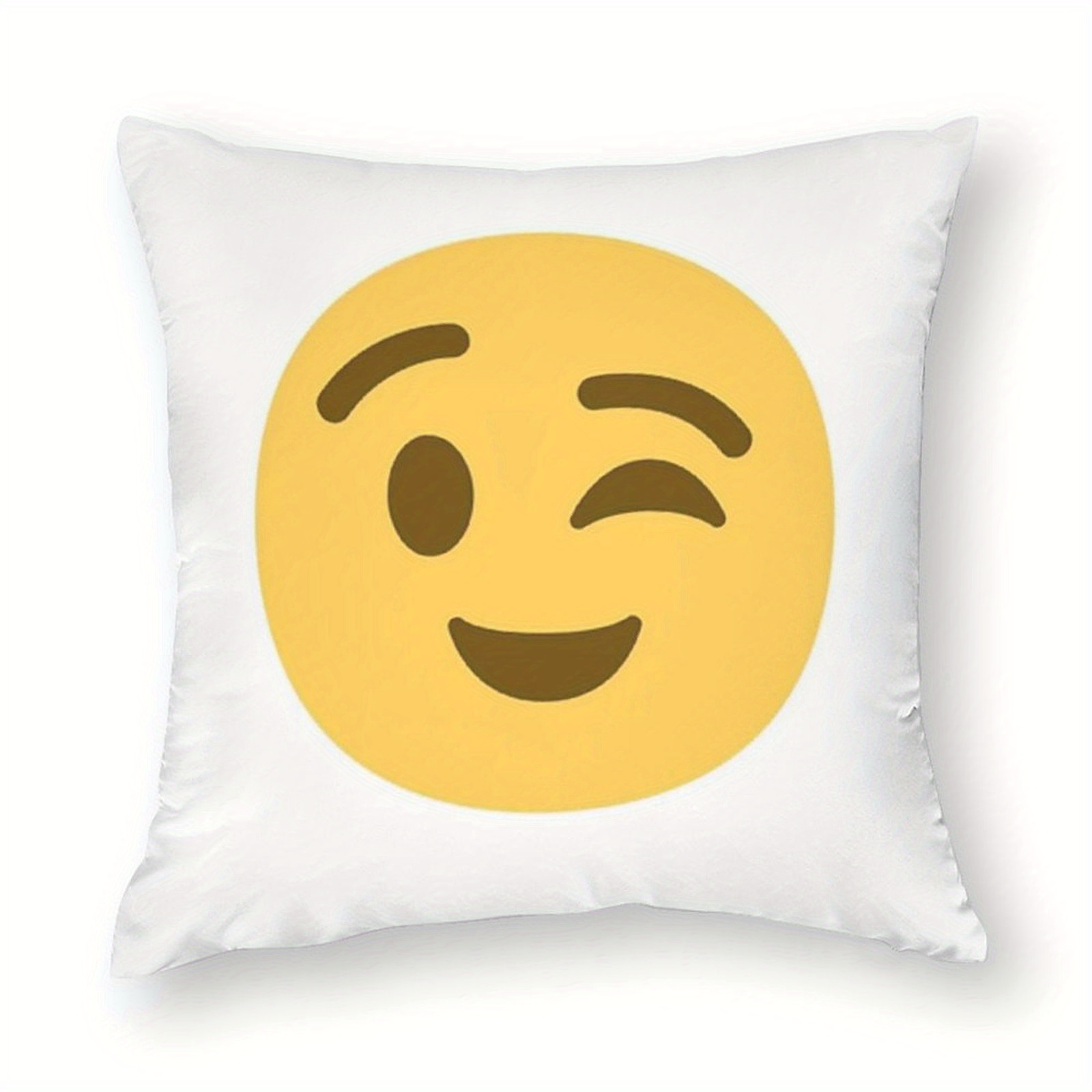 Housse de coussin avec emoji m - Home Decor Emoji avis et prix