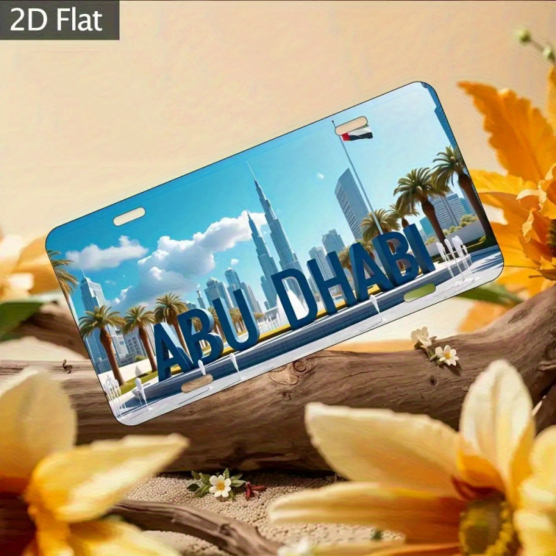 Plaque d'immatriculation vinta - Home Decor Uae avis et prix