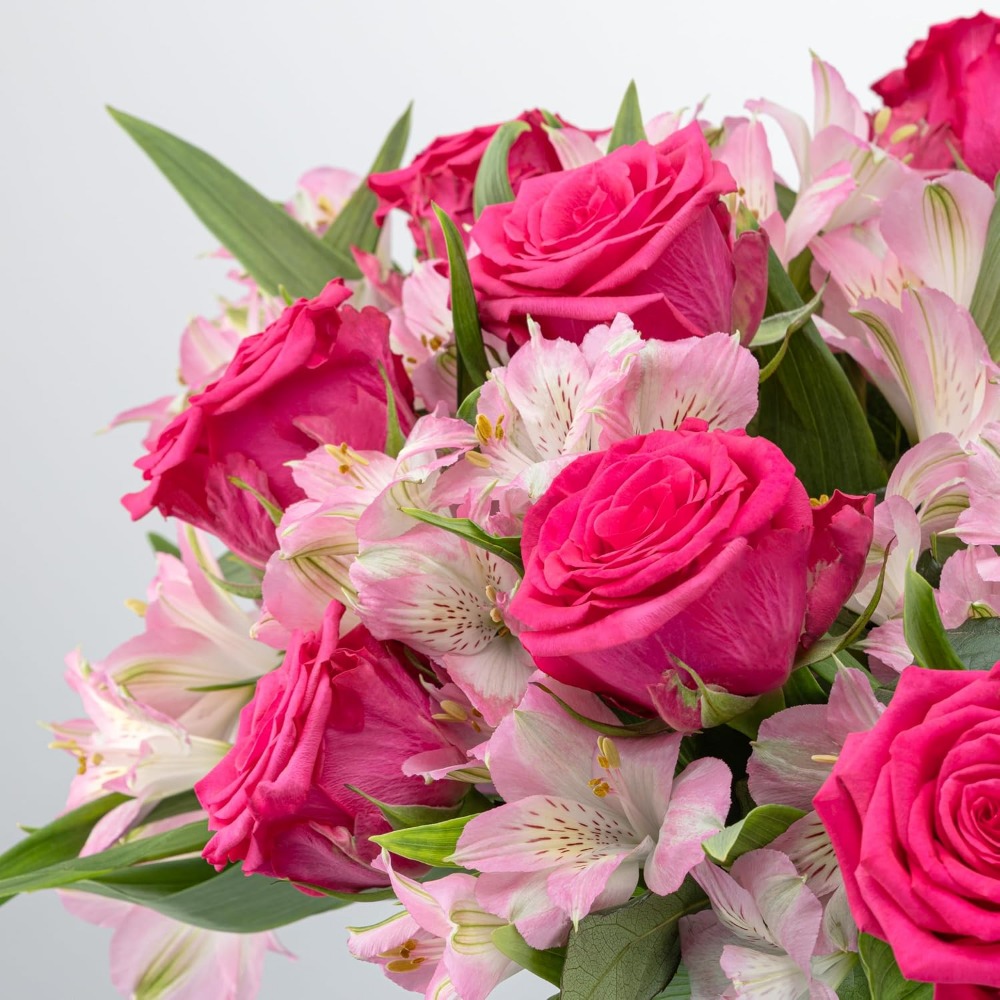 Arrangement élégant de roses e - Home Decor Tulip avis et prix