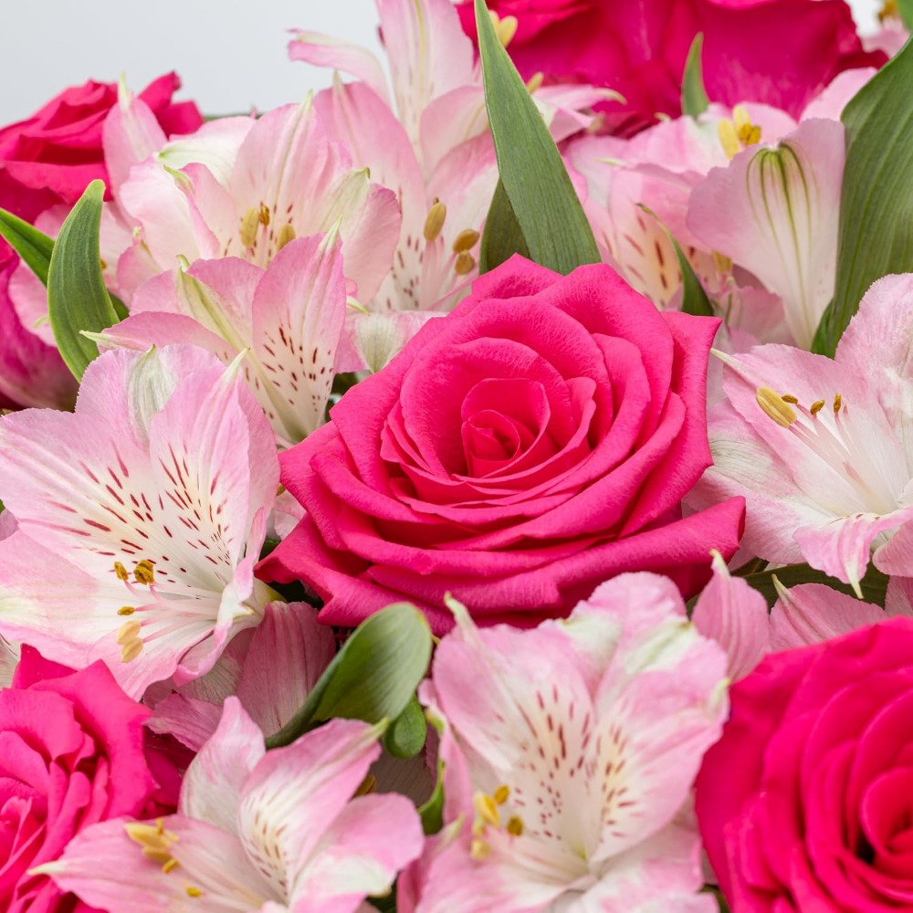 Arrangement élégant de roses e - Home Decor Tulip avis et prix